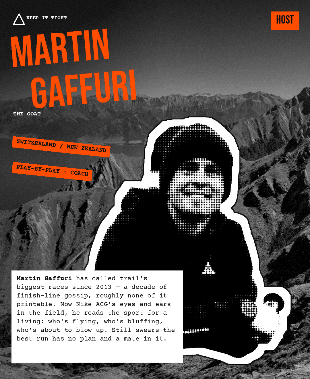 Martin Gaffuri, HOST