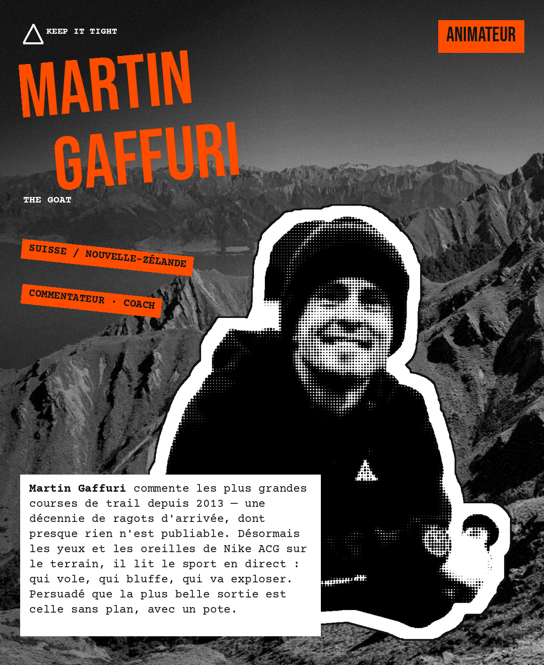 Martin Gaffuri — ANIMATEUR